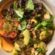 The Henry's Harvest Bowl with greens, avocado, hummus and sweet potato.